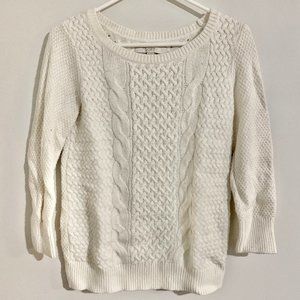 LOFT Cable Knit Sweater